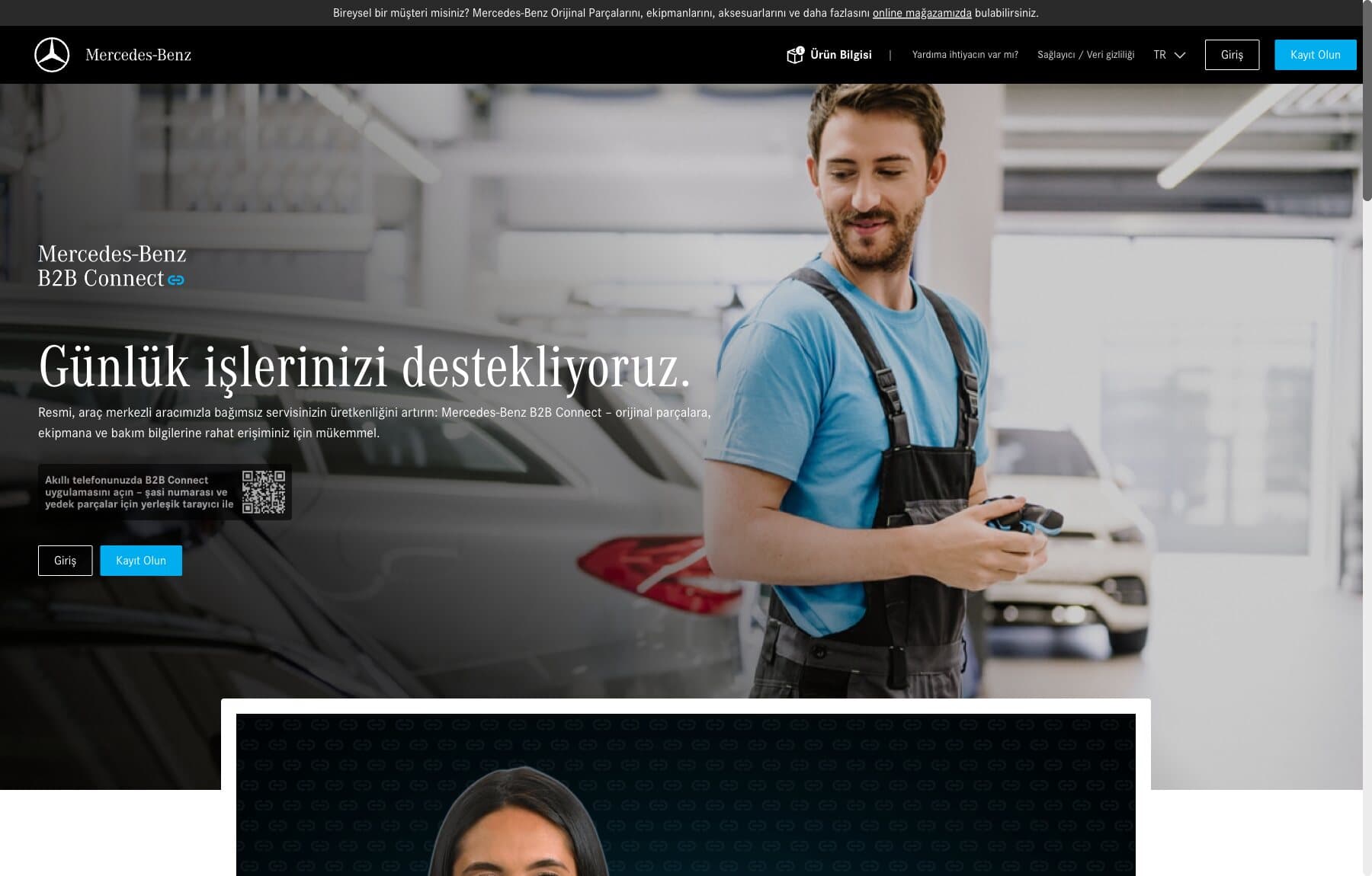 Mercedes-Benz B2B Connect